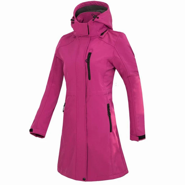 Veste Randonnée Femme Longue Softshell & Coupe-Vent - AltaTrail