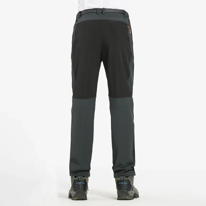 Pantalon Randonnée Homme Imperméable Softshell Doublé Polaire – SnowPeak