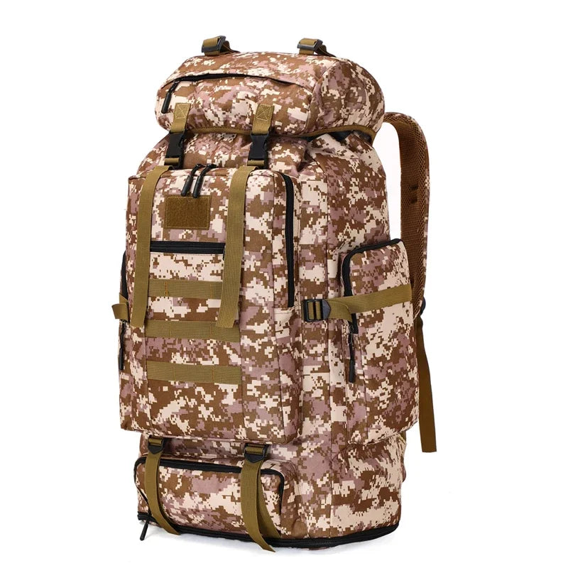 Sac de Randonnée Tactique 80 à 100L Résistant Organisation Militaire - TrekForce 80/100