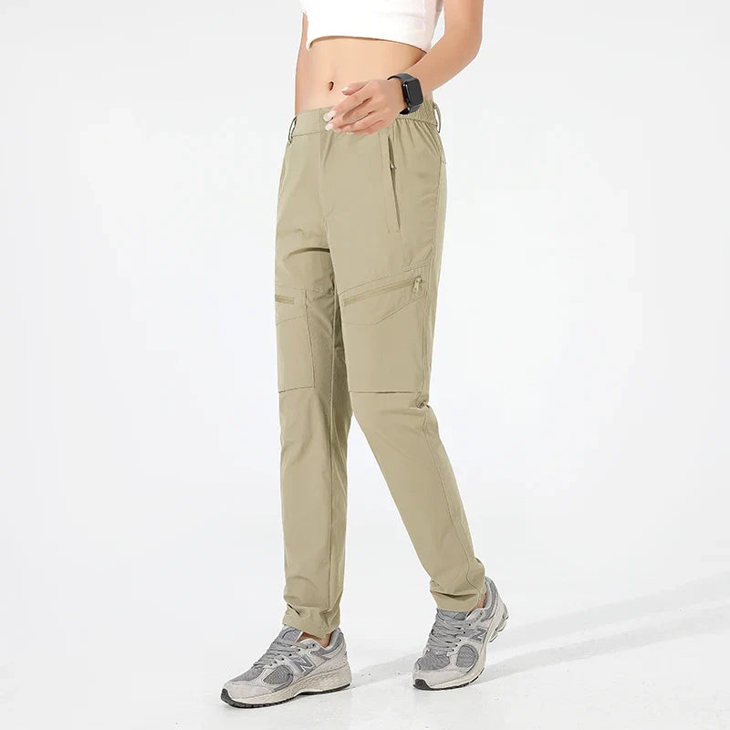 Pantalon Randonnée Femme Léger, Déperlant & Séchage Rapide - Cargo Pants