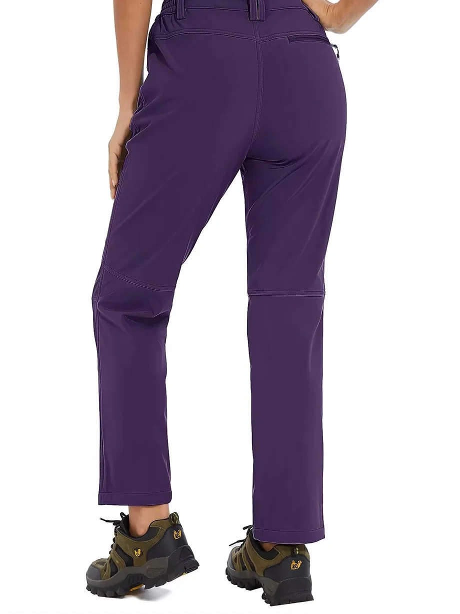 Pantalon Randonnée Femme Softshell Chaud, Déperlant & Multi-Poches - Storm Pants