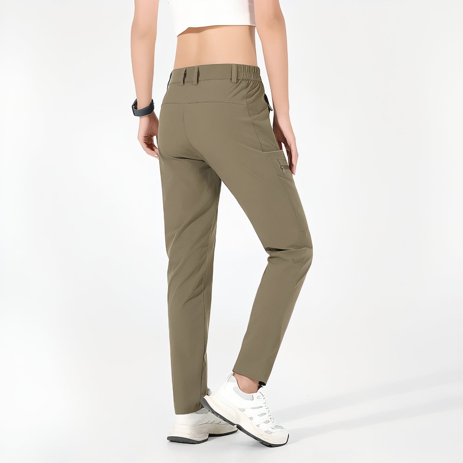 Pantalon Randonnée Femme Imperméable & Protection Coupe-Vent- Cargo Pants