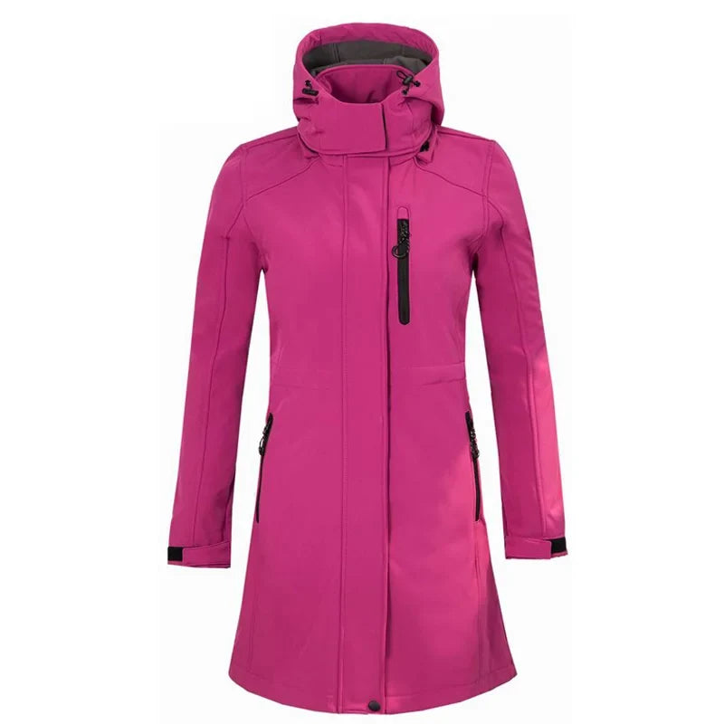 Veste Randonnée Femme Longue Softshell & Coupe-Vent - AltaTrail