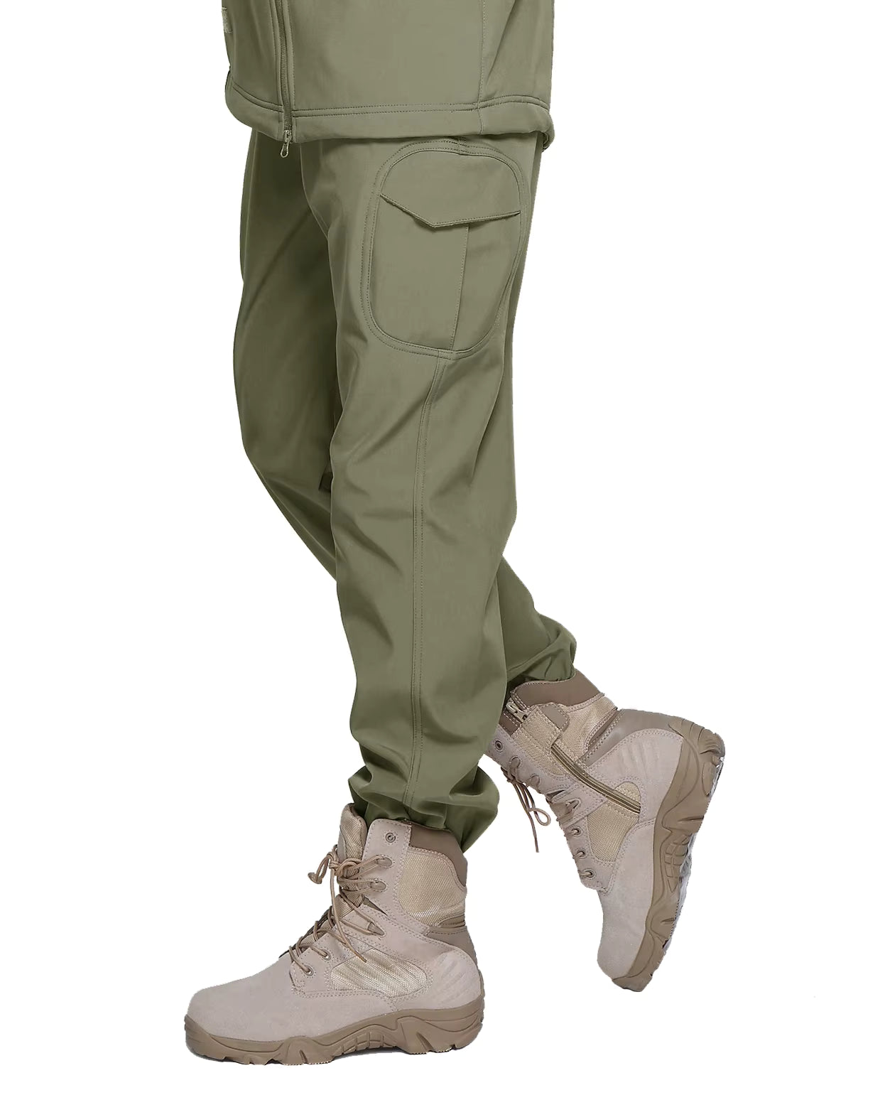 Pantalon Randonnée Homme Softshell Imperméable Doublure Polaire - WinTrail
