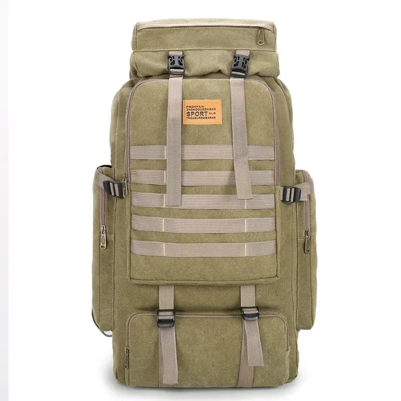 Sac de Randonnée 80L Baroudeur Résistant & Confort - NomadCore 80