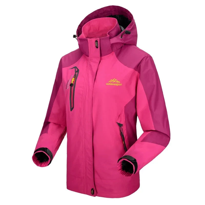 Veste Randonnée Femme Déperlante et Coupe-Vent - RainVenture