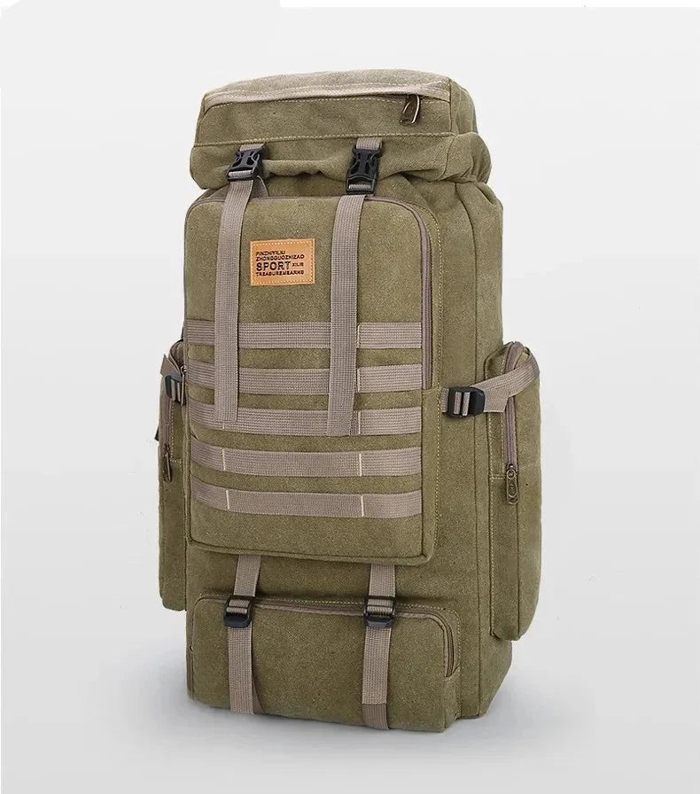 Sac de Randonnée 80L Baroudeur Résistant & Confort - NomadCore 80